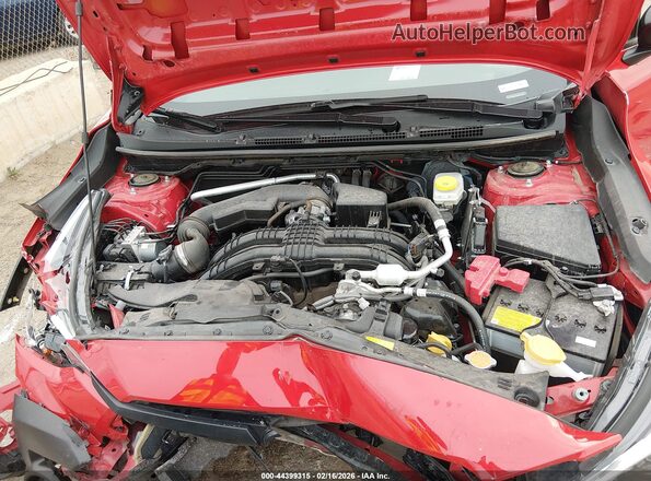 JF2GUABC6SH264426 2025 SUBARU CROSSTREK Red Вид ззаду