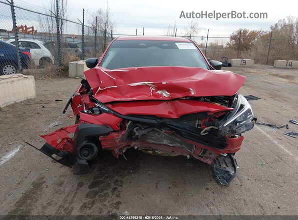 JF2GUABC6SH264426 2025 SUBARU CROSSTREK Red Вид щитка приладів
