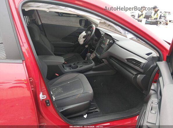 JF2GUABC6SH264426 2025 SUBARU CROSSTREK Red Вид салону спереду