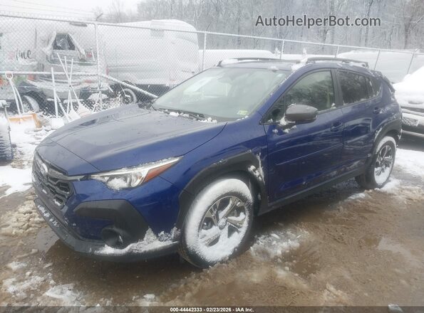 JF2GUADC0R8266258 2024 SUBARU CROSSTREK Blue Առջևի ձախ երեք քառորդ տեսարան