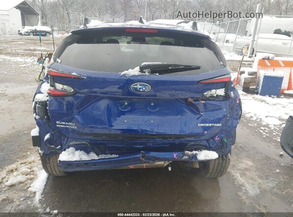 JF2GUADC0R8266258 2024 SUBARU CROSSTREK Blue 