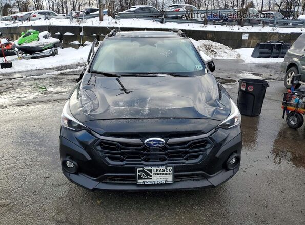 JF2GUADC5RH227097 2024 SUBARU CROSSTREK Black Front view