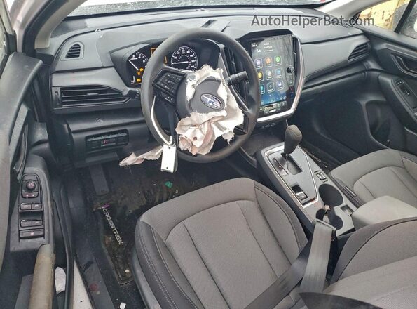 JF2GUHDC2S8270794 2025 SUBARU CROSSTREK White Առջևի վահանակի տեսք