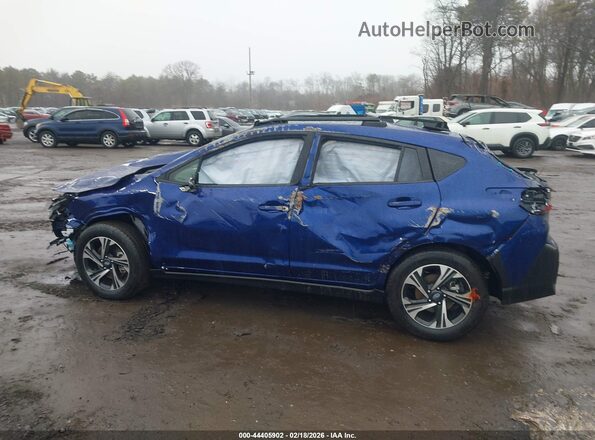 JF2GUHDC4SH253558 2025 SUBARU CROSSTREK Blue Rear interior view
