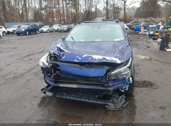 JF2GUHDC4SH253558 2025 SUBARU CROSSTREK Blue Dashboard view