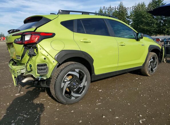 JF2GUSND9T8219735 2026 SUBARU CROSSTREK Green Задня права чверть