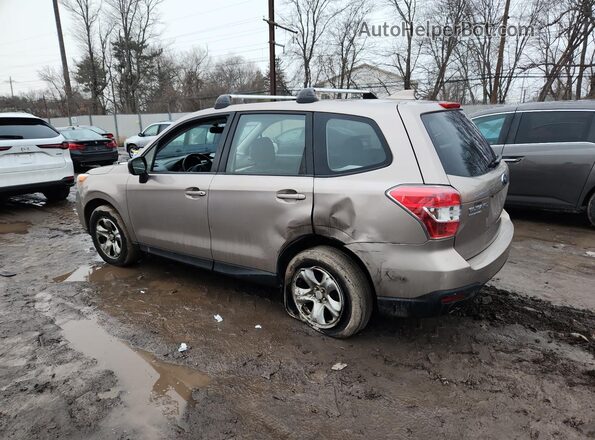 JF2SJAAC3GH536538 2016 SUBARU FORESTER 2.5 Желто-коричневый Задняя левая четверть
