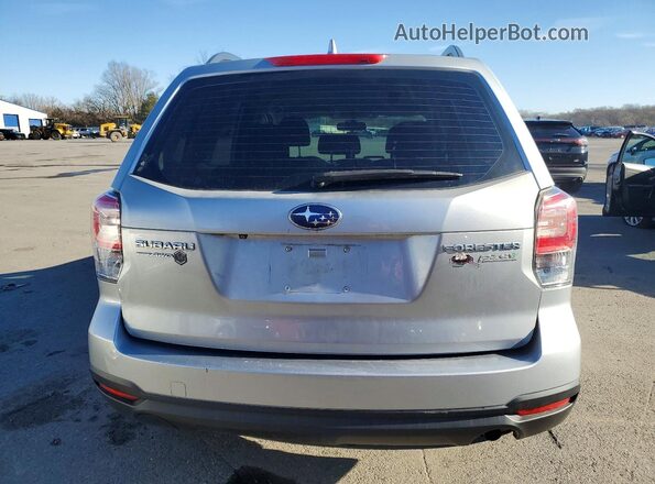 JF2SJABC2HH478891 2017 SUBARU FORESTER 2.5 Silver უკანა ხედი