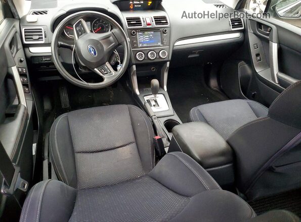 JF2SJABC3GH425177 2016 SUBARU FORESTER 2.5 Black Dashboard view