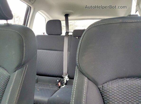 JF2SJABC3GH425177 2016 SUBARU FORESTER 2.5 Black Rear seats view