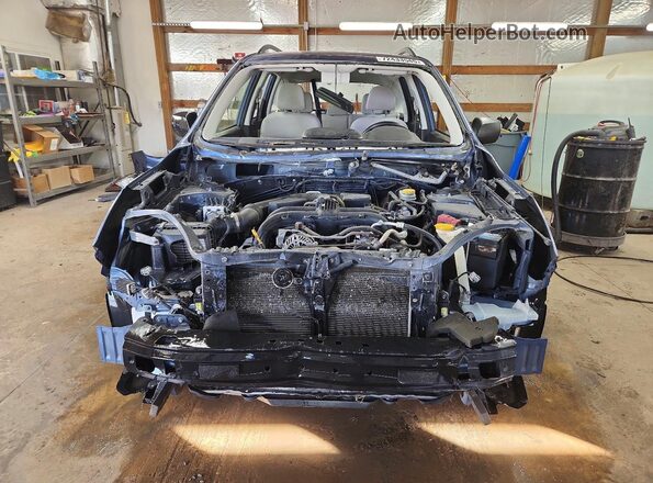 JF2SJABC8JH571582 2018 SUBARU FORESTER 2.5 Blue Front view