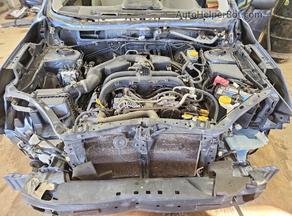 JF2SJABC8JH571582 2018 SUBARU FORESTER 2.5 Blue Engine compartment view