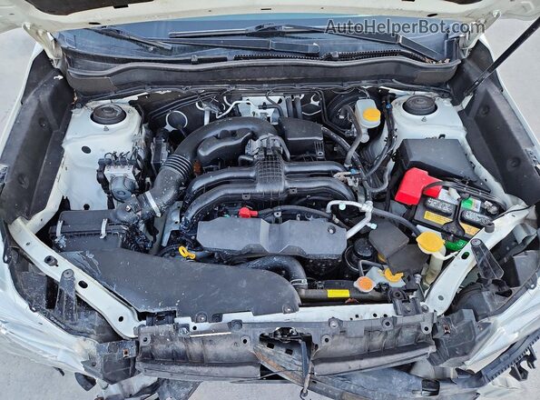 JF2SJADC9GH524373 2016 SUBARU FORESTER 2.5 White Engine compartment view