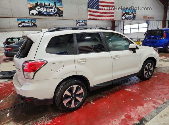 JF2SJAEC4HH432782 2017 SUBARU FORESTER 2.5 White უკანა მარჯვენა