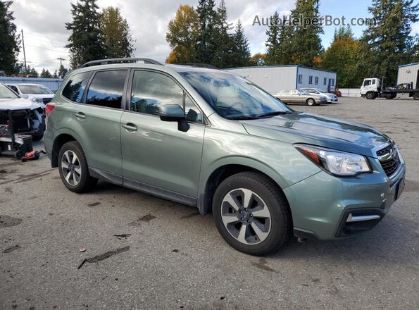 JF2SJAEC7HH565357 2017 SUBARU FORESTER 2.5 Green Առջևի աջ