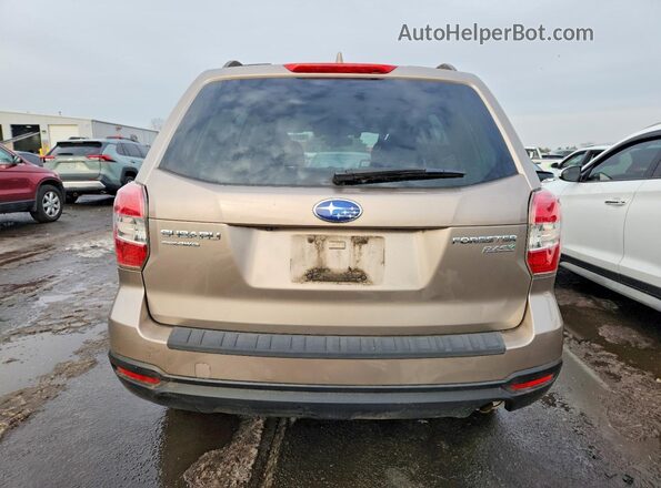 JF2SJAGC1GH483975 2016 SUBARU FORESTER 2.5 Tan Vista trasera