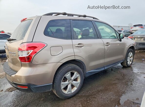 JF2SJAGC1GH483975 2016 SUBARU FORESTER 2.5 Tan Trasero derecho