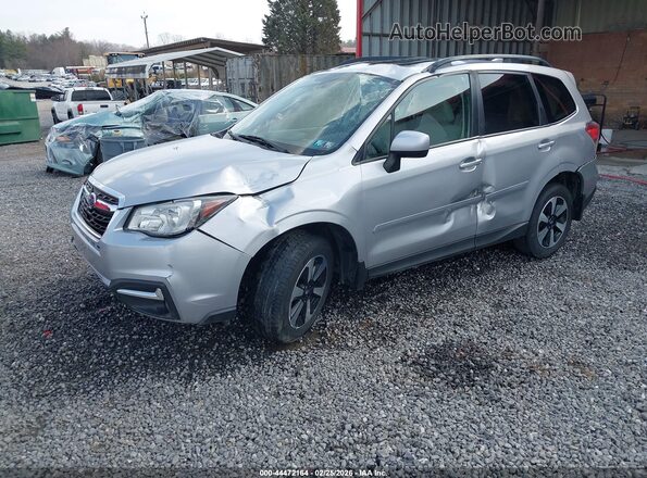 JF2SJAGC8JH591534 2018 SUBARU FORESTER 2.5 Синий Передняя левая четверть