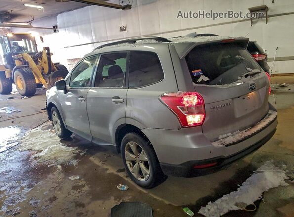 JF2SJAHCXGH515630 2016 SUBARU FORESTER 2.5 Silver Trasero izquierdo