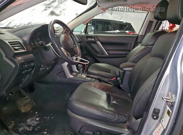 JF2SJAHCXGH515630 2016 SUBARU FORESTER 2.5 Silver Vista interior delantera
