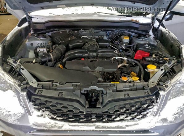 JF2SJAHCXGH515630 2016 SUBARU FORESTER 2.5 Silver Vista del compartimento del motor