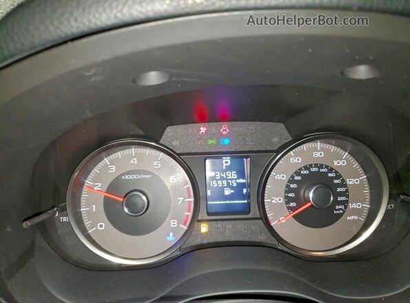 JF2SJAHCXGH515630 2016 SUBARU FORESTER 2.5 Silver Vista del cuadro de instrumentos