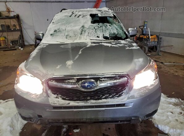 JF2SJAHCXGH515630 2016 SUBARU FORESTER 2.5 Silver Vista frontal