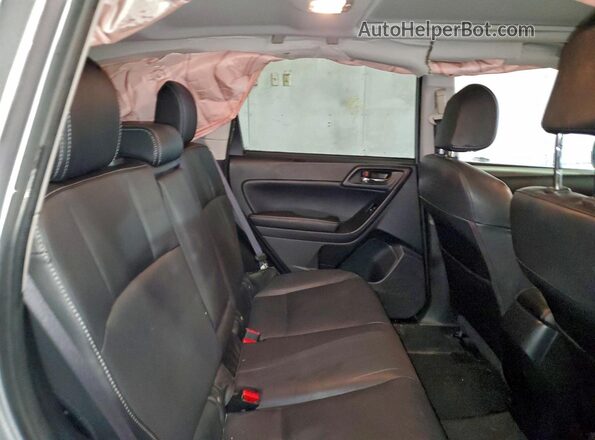 JF2SJAHCXGH515630 2016 SUBARU FORESTER 2.5 Silver Vista interior trasera