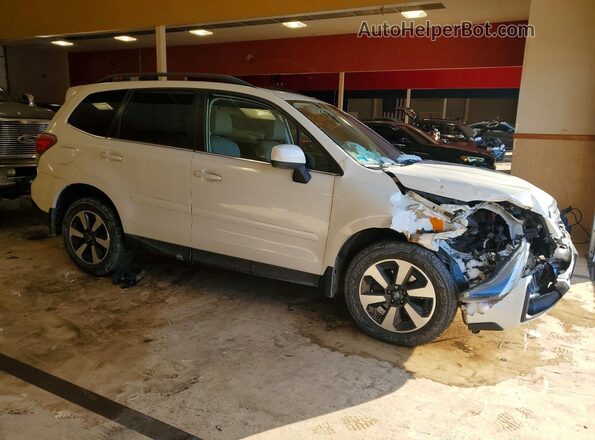 JF2SJARC3JH466552 2018 SUBARU FORESTER 2.5 White Delantero derecho