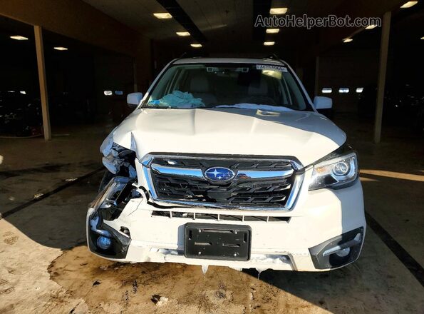 JF2SJARC3JH466552 2018 SUBARU FORESTER 2.5 White Vista frontal
