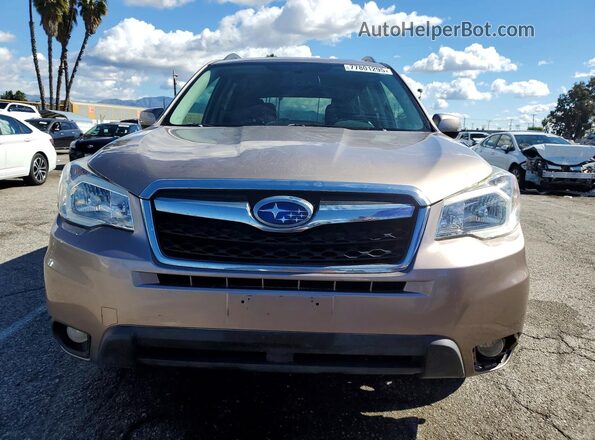 JF2SJAVC4GH518298 2016 SUBARU FORESTER 2.5I TO Brown Դիմացի տեսք