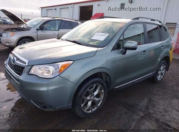 JF2SJAVC5GH507374 2016 SUBARU FORESTER 2.5I TO Gray წინა მარცხენა ხედი სამი მეოთხედიდან