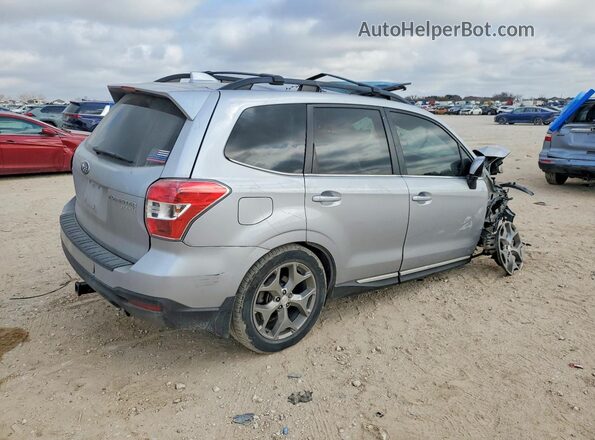 JF2SJAVC8GH460616 2016 SUBARU FORESTER 2.5I TO Silver Trasero derecho