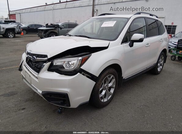JF2SJAWC0HH571676 2017 SUBARU FORESTER 2.5I TO Белый Передняя левая четверть