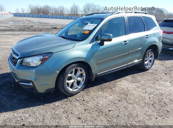 JF2SJAWC6HH565428 2017 SUBARU FORESTER 2.5I TO Зеленый Передняя левая четверть