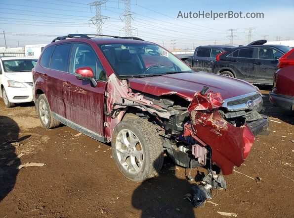 JF2SJAWC8JH545154 2018 SUBARU FORESTER 2.5I TO Red 