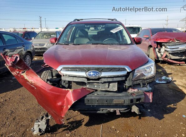 JF2SJAWC8JH545154 2018 SUBARU FORESTER 2.5I TO Red 