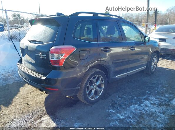 JF2SJAXC1GH459787 2016 SUBARU FORESTER 2.5I TO Черный Задняя правая четверть