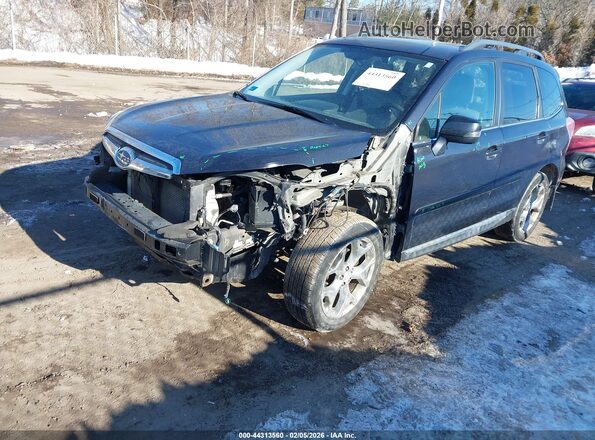 JF2SJAXC1GH459787 2016 SUBARU FORESTER 2.5I TO Черный Передняя левая четверть