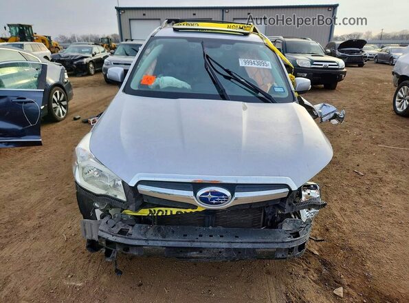 JF2SJAXC1GH460065 2016 SUBARU FORESTER 2.5I TO Silver წინა ხედი
