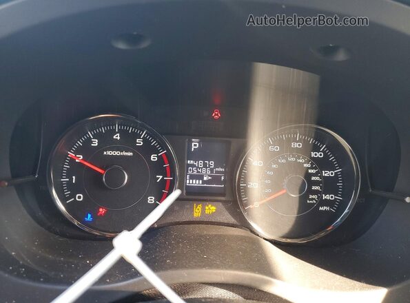 JF2SJAXC2GH439533 2016 SUBARU FORESTER 2.5I TO Green Vista del cuadro de instrumentos