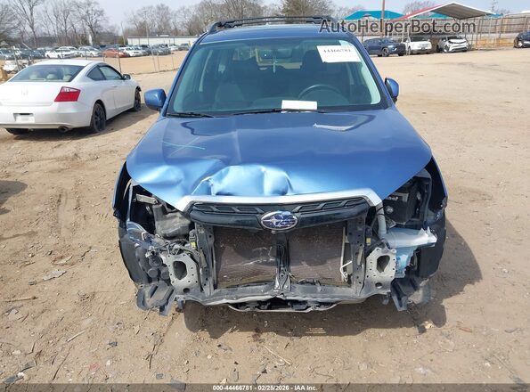 JF2SJGEC3JH414802 2018 SUBARU FORESTER2. Blue Vista del cuadro de instrumentos