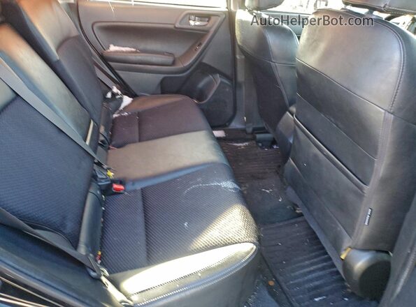 JF2SJGEC4HH479040 2017 SUBARU FORESTER2. Black უკანა სალონის ხედი