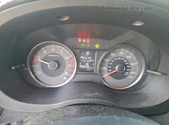 JF2SJGEC4HH479040 2017 SUBARU FORESTER2. Black ხელსაწყოთა პანელის ხედი
