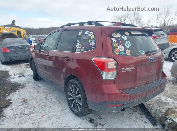 JF2SJGEC5HH478169 2017 SUBARU FORESTER2. Red უკანა მარცხენა