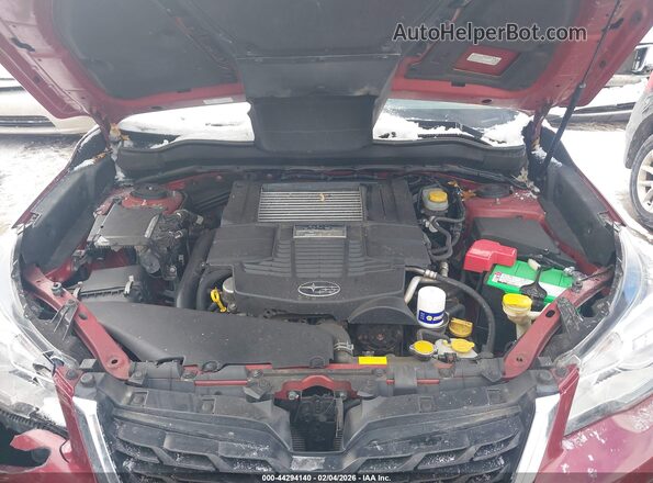 JF2SJGEC5HH478169 2017 SUBARU FORESTER2. Red უკანა ხედი