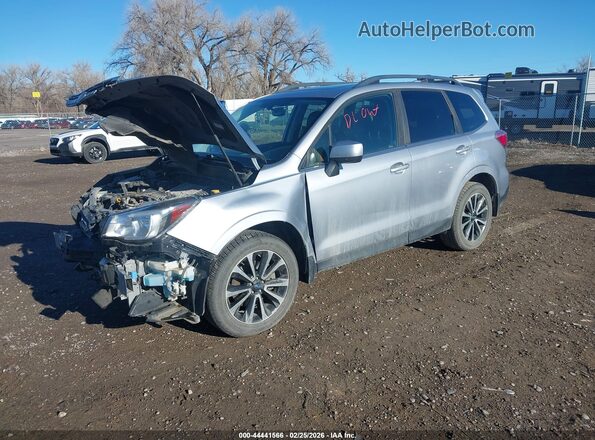 JF2SJGEC6HH487642 2017 SUBARU FORESTER2. Silver Առջևի ձախ երեք քառորդ տեսարան
