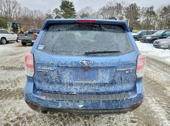 JF2SJGEC8HH418273 2017 SUBARU FORESTER2. Blue Հետևի տեսք