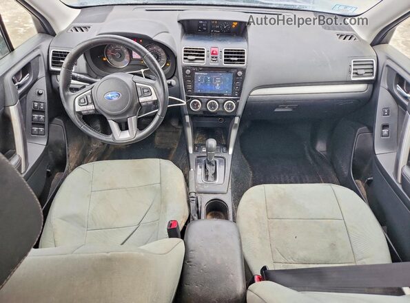 JF2SJGEC8HH418273 2017 SUBARU FORESTER2. Blue Առջևի վահանակի տեսք
