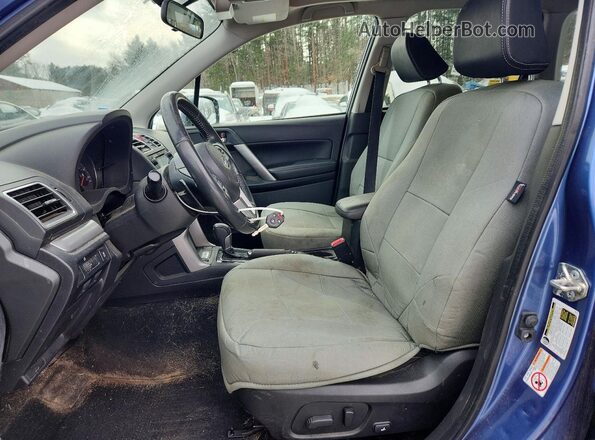 JF2SJGEC8HH418273 2017 SUBARU FORESTER2. Blue Սալոնի դիմացի տեսք